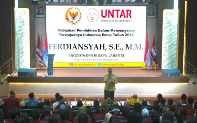 Kuliah Umum Anggota DPR Komisi X Ferdiansyah Paparkan Kebijakan Pendidikan 2045