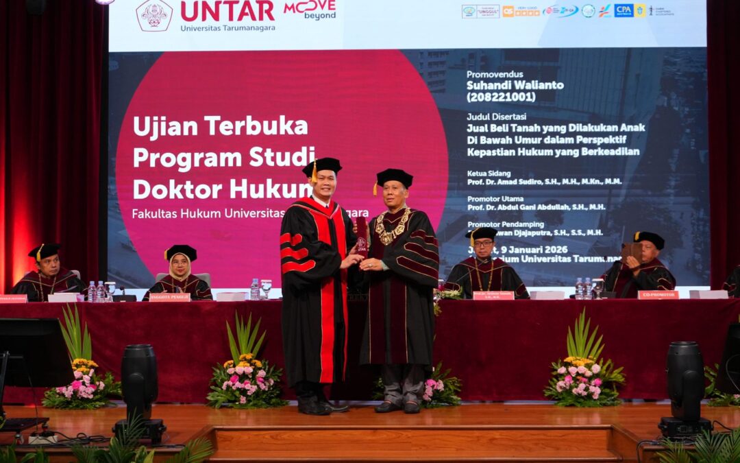 Land Sale Practices Involving Minors Become Focus of Suhandi Walianto’s Dissertation
