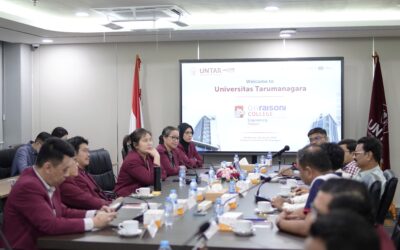 Untar Explores Academic Collaboration with India’s GH Raisoni College of Engineering