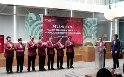 Untar Rector Inaugurates Structural Officials of Faculties and Graduate School