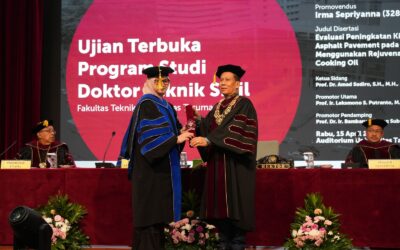 Successfully Defends Dissertation, Irma Sepriyanna Officially Earns Untar’s 109th Doctorate in Civil Engineering
