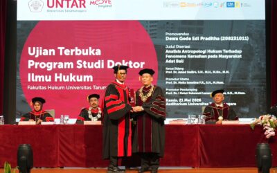 Dewa Gede Edi Praditha Raih Doktor Hukum Kaji Kerauhan Bali