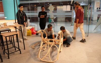 Interior Design Workshop at Untar Explores Rattan Materials