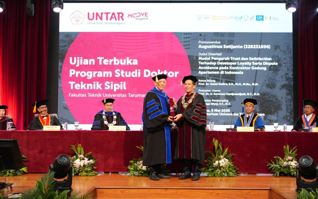 Highlighting Loyalty Factors in the Construction Service Sector, Augustinus Setijanto Earns Doctorate in Civil Engineering