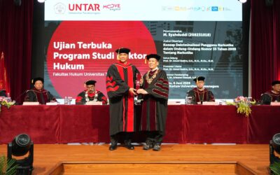 Brigjen Pol Syahduddi Raih Gelar Doktor Hukum ke-67 Untar