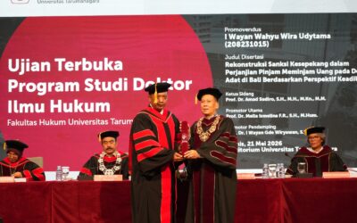 Open Doctoral Defense: I Wayan Wahyu Wira Udaytama Argues for a Restorative Approach to Bali’s Kesepekang Sanction