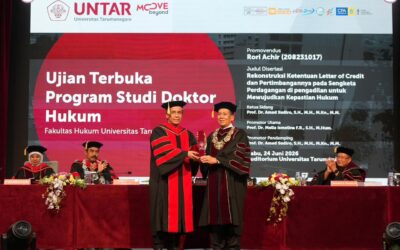Rori Achir Raih Gelar Doktor, Kaji Kepastian Hukum Letter of Credit