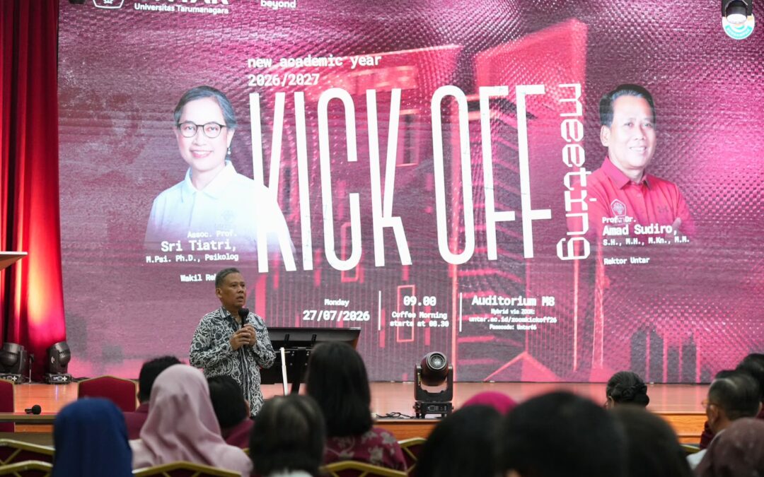 Untar Rector Calls on Faculty Members to Align for the New Academic Year