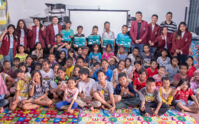 Untar MM Students Foster a Spirit of Learning at Sekolah Bingkai Jalanan